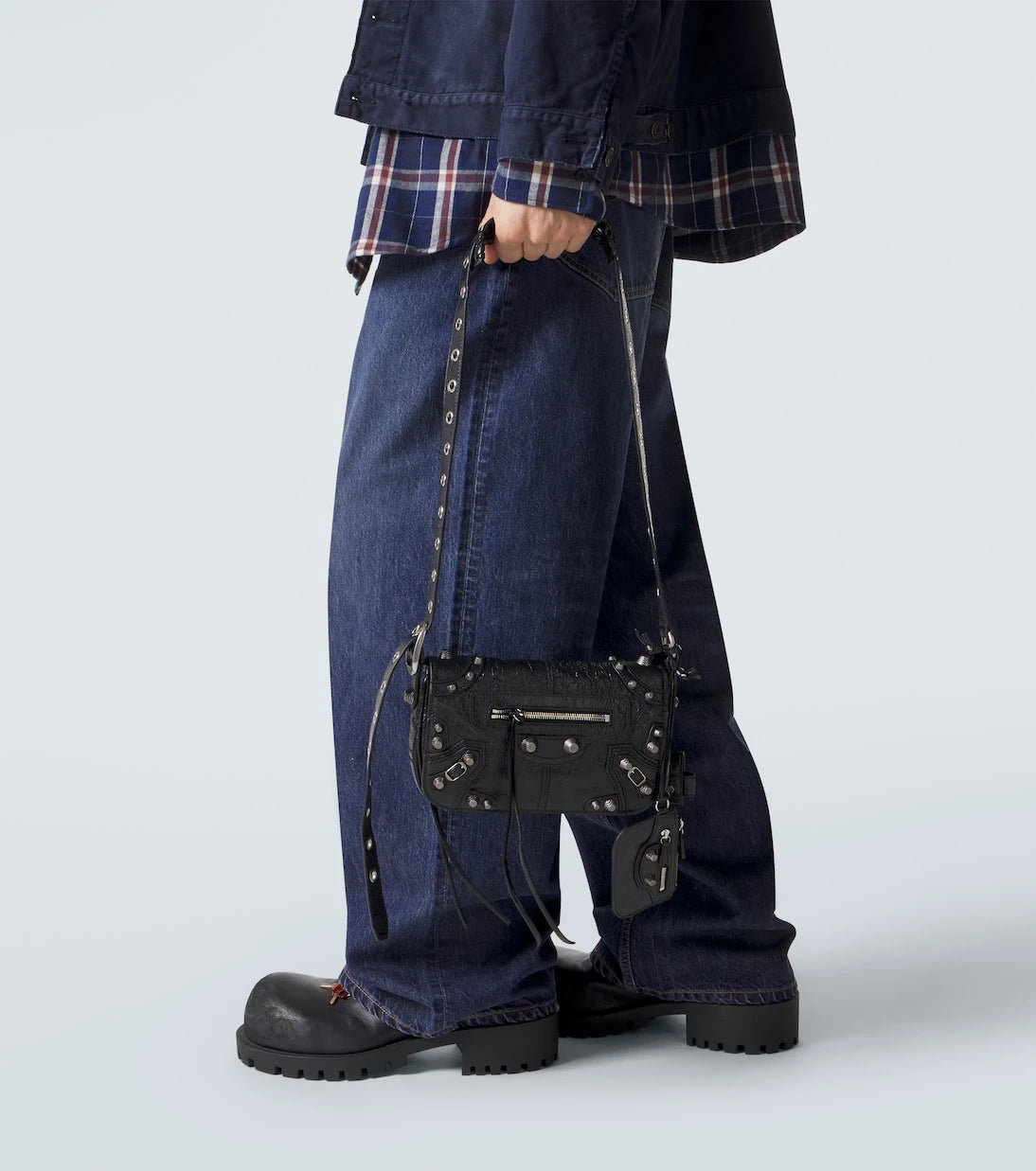 Balenciaga - Le Cagole XS leather crossbody bag