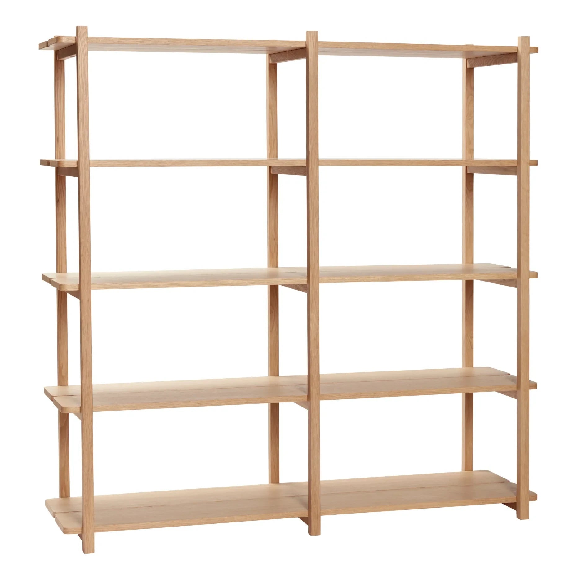 Hübsch - 5-Tier FSC Oak Bookcase