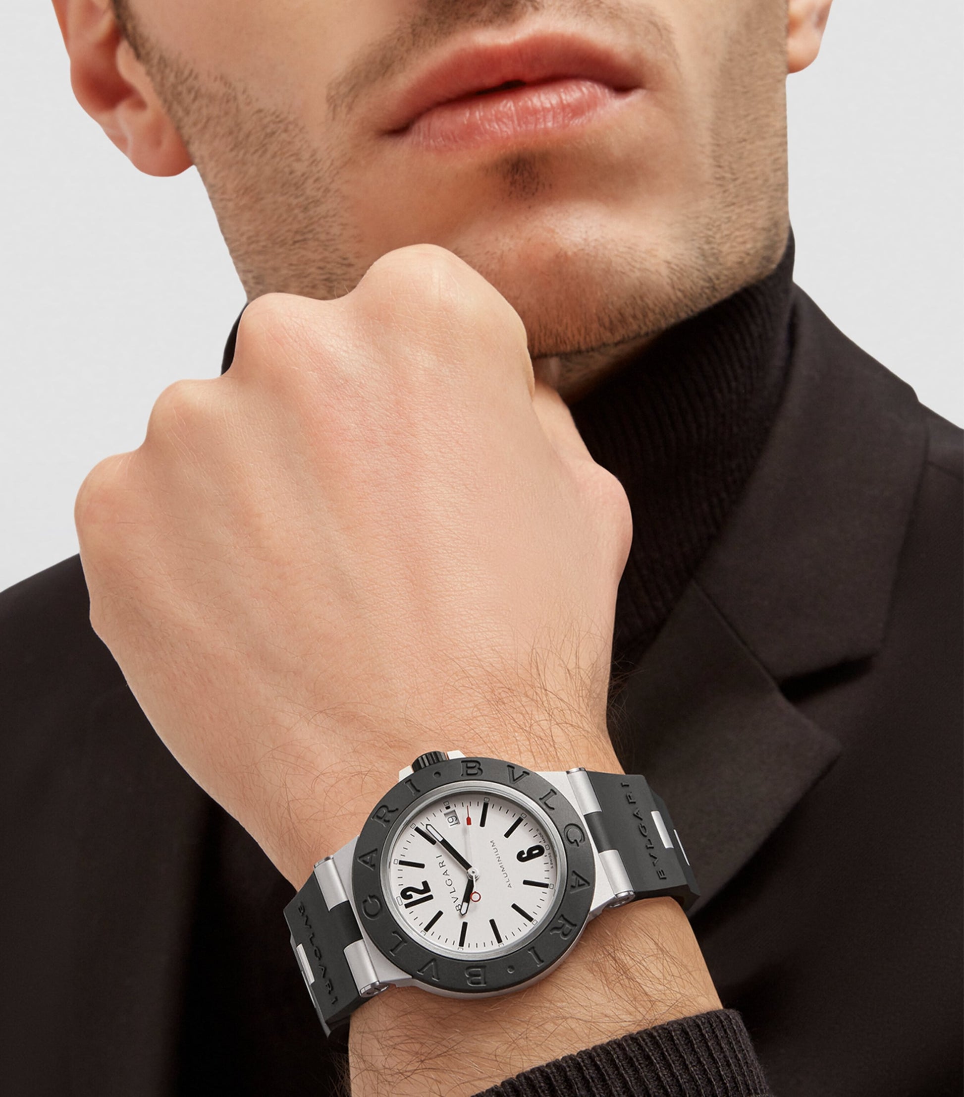 BVLGARI Aluminium Titanium Watch 40mm