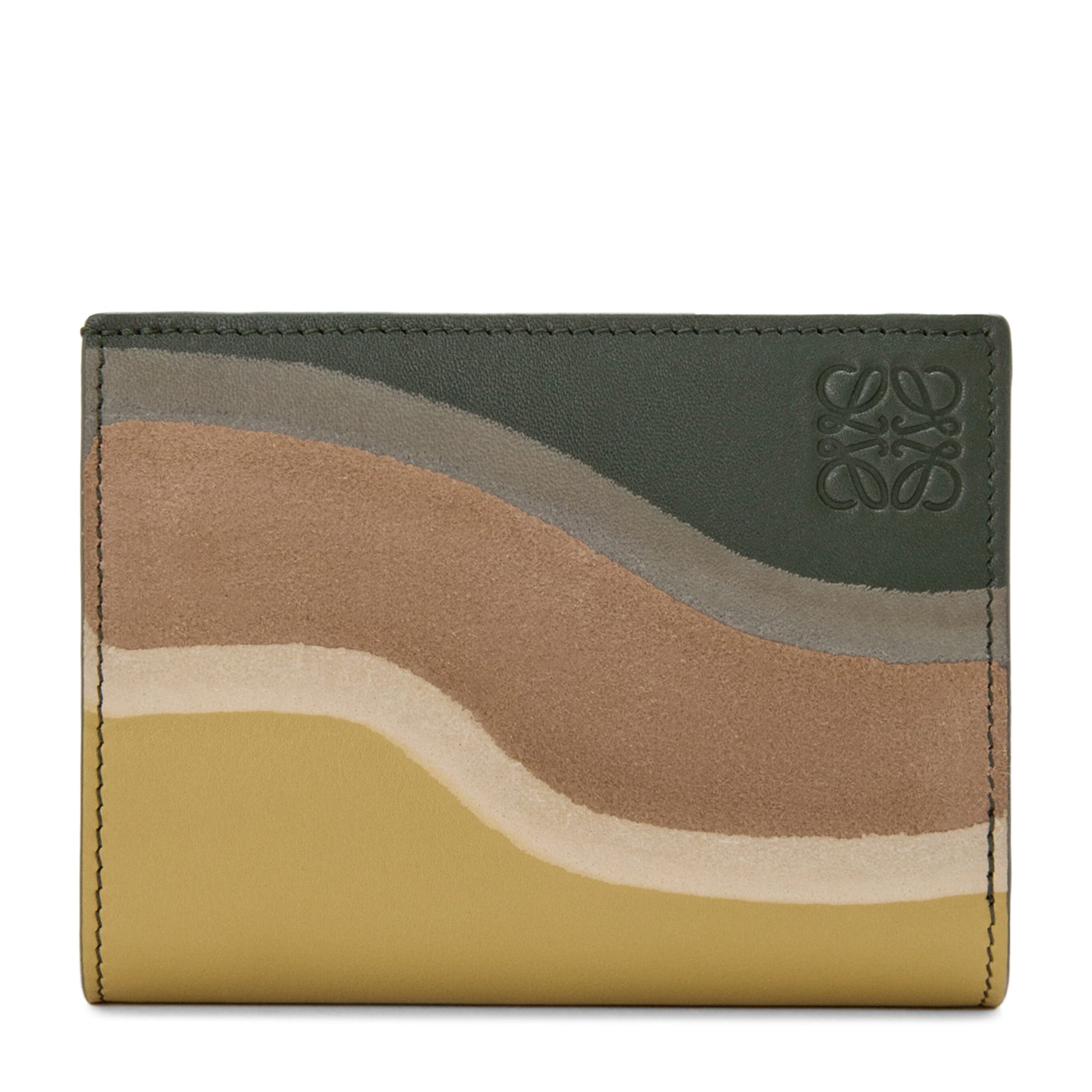 LOEWE Green Leather Landscape Wallet