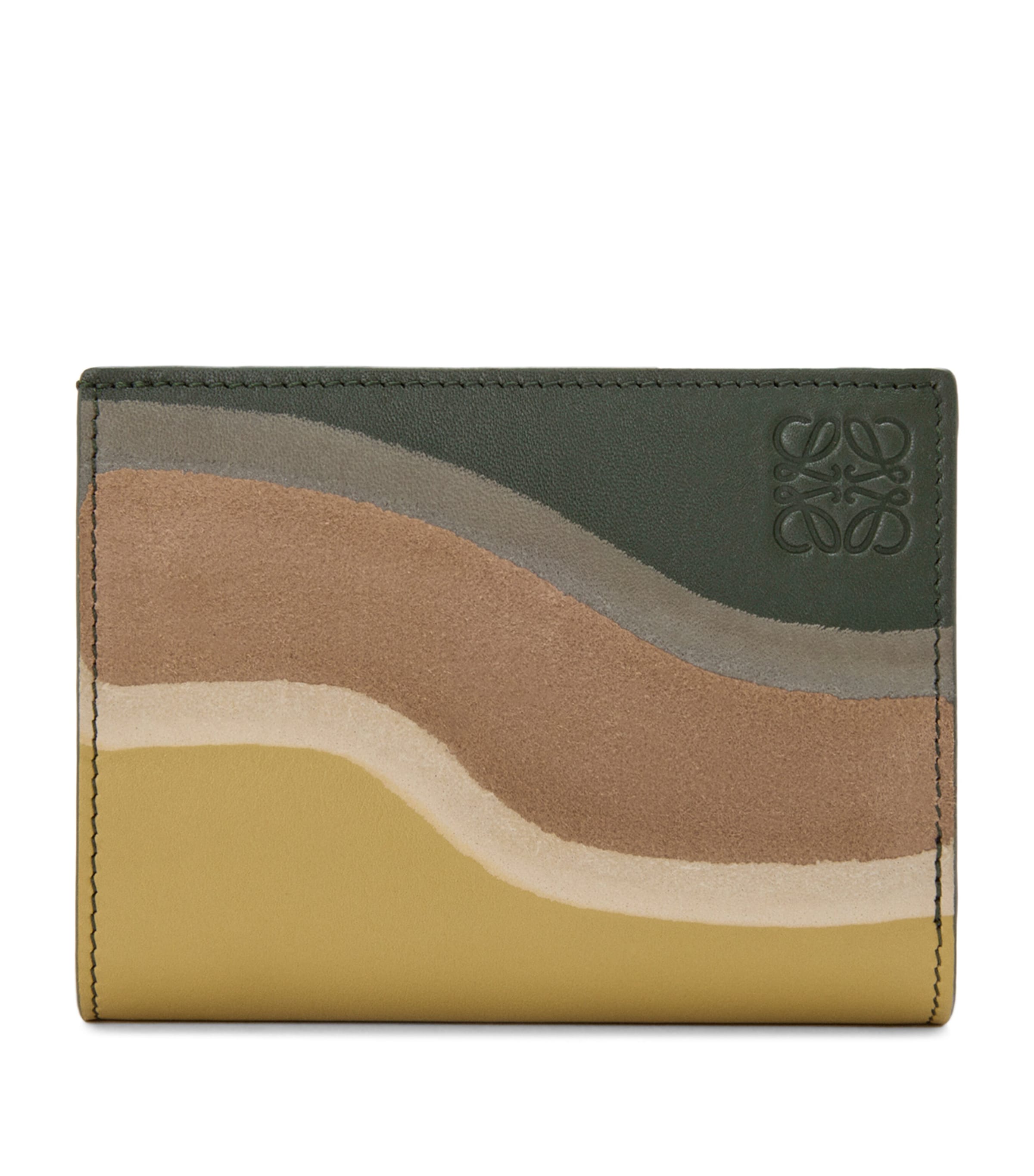 LOEWE Green Leather Landscape Wallet