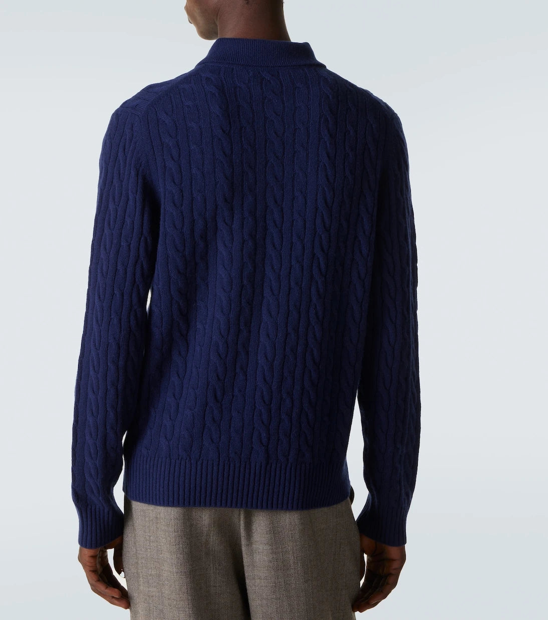 Arch4 - Örgü Kaşmir Polo Süveter