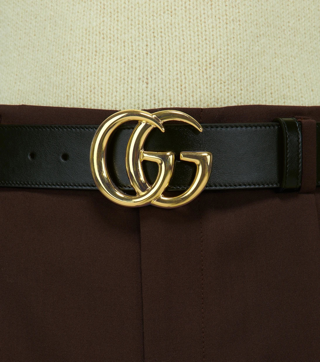غوتشي - حزام جلد GG Marmont