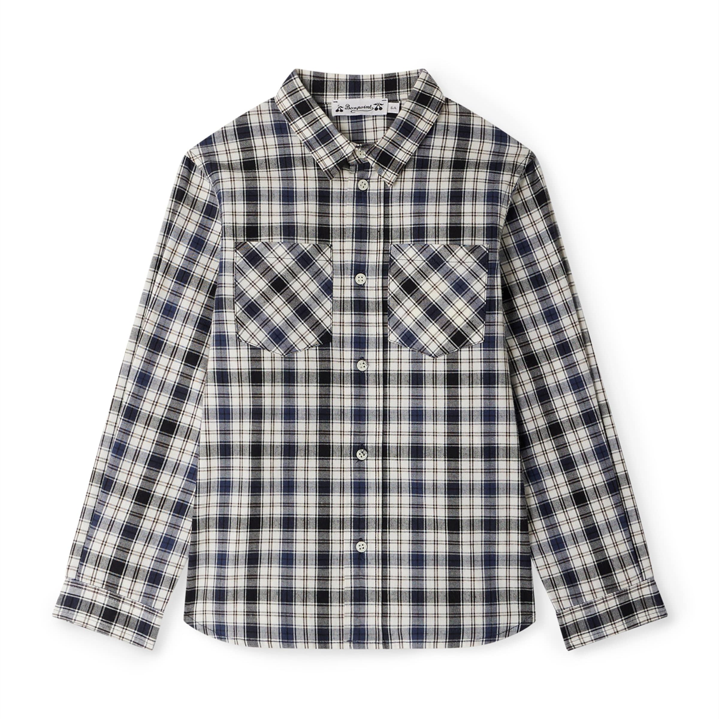 Organic Cotton Altman Check Shirt (4-8 Years)
