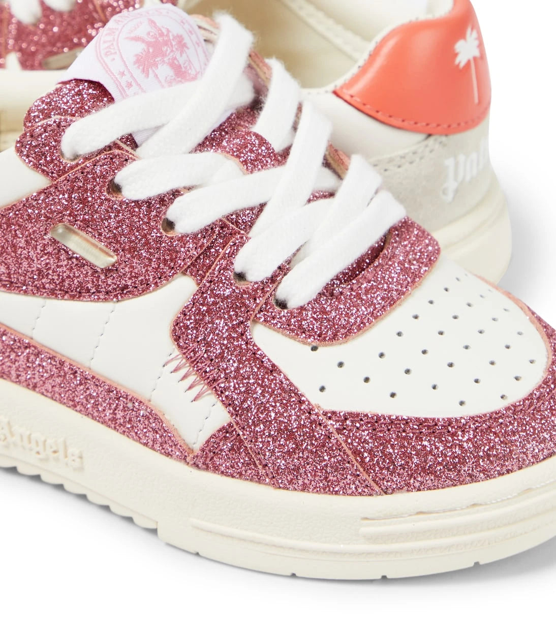 Palm Angels Kids - Logo glitter sneakers