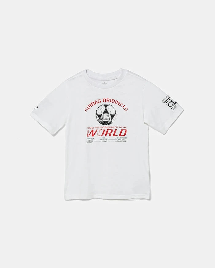 Детска памучна тениска adidas Originals