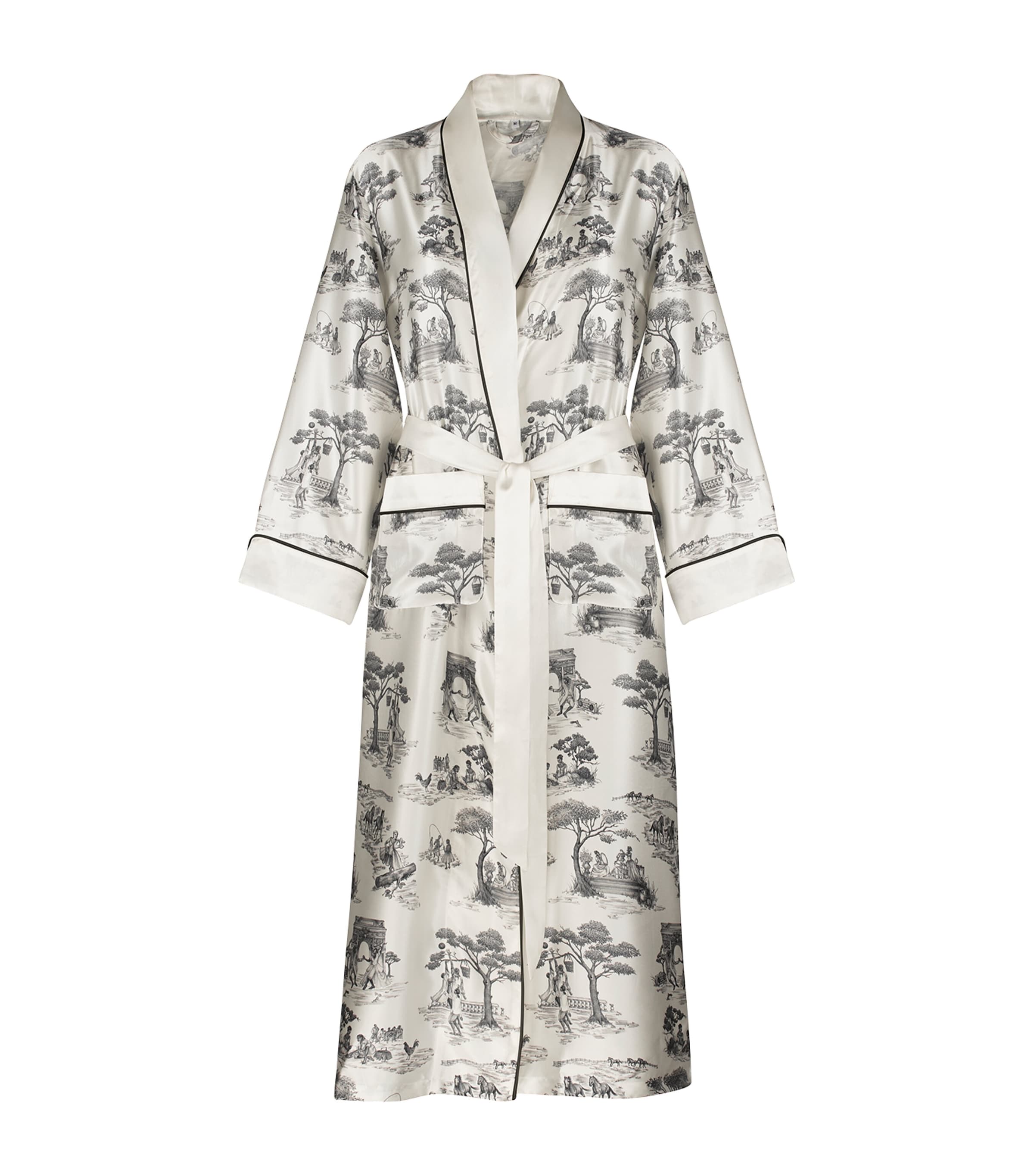 Gingerlily x Sheila Bridges Harlem Toile Print Robe (Medium)