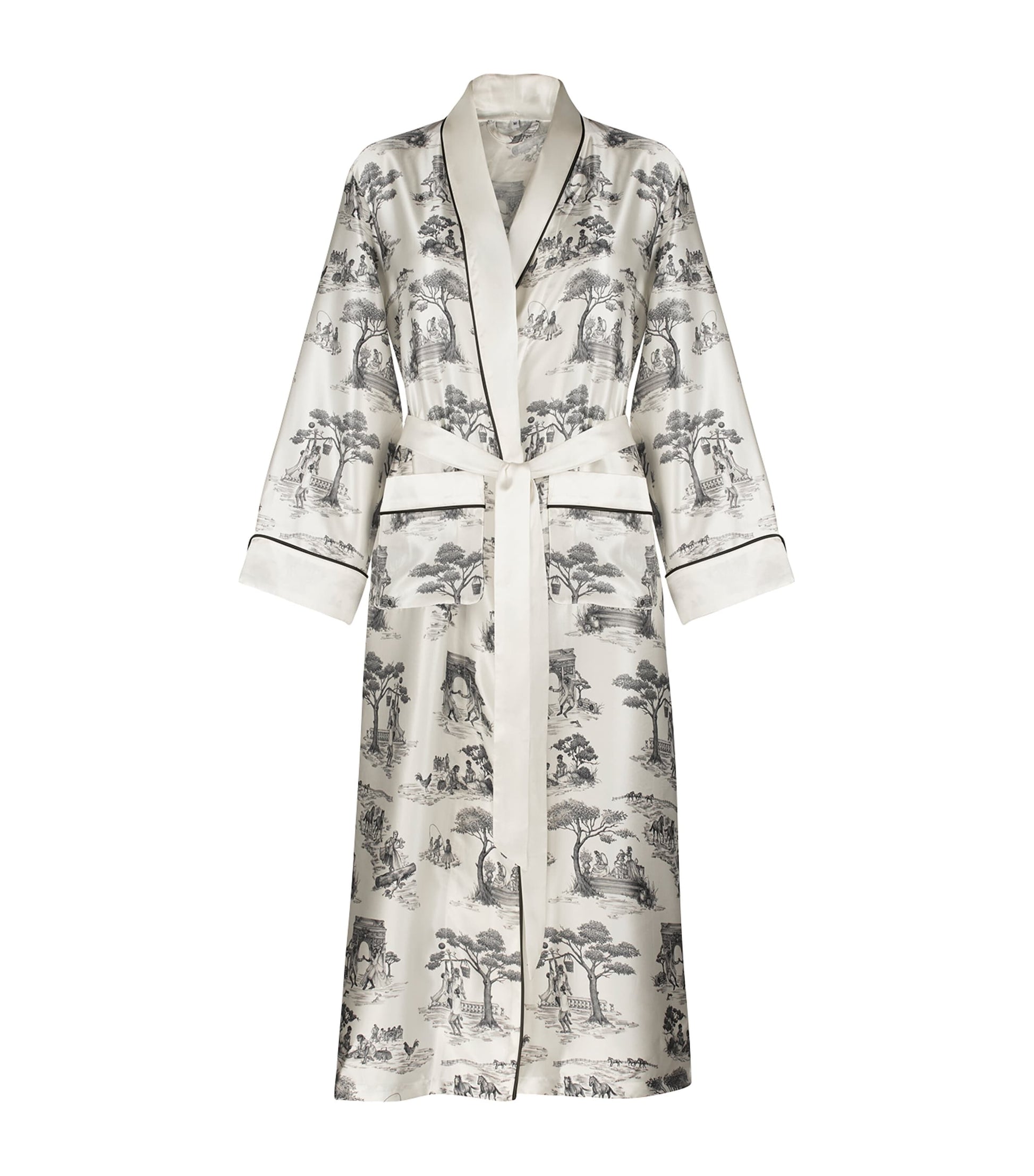 Gingerlily x Sheila Bridges Harlem Toile Print Robe (Medium)