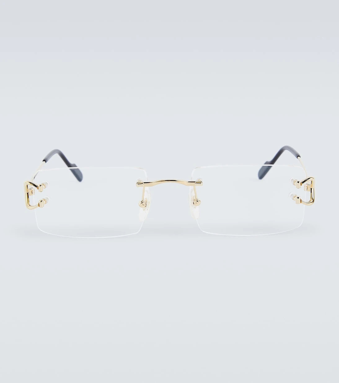 مجموعة نظارات كارتييه - نظارة مستطيلة بإطار Signature C De Cartier