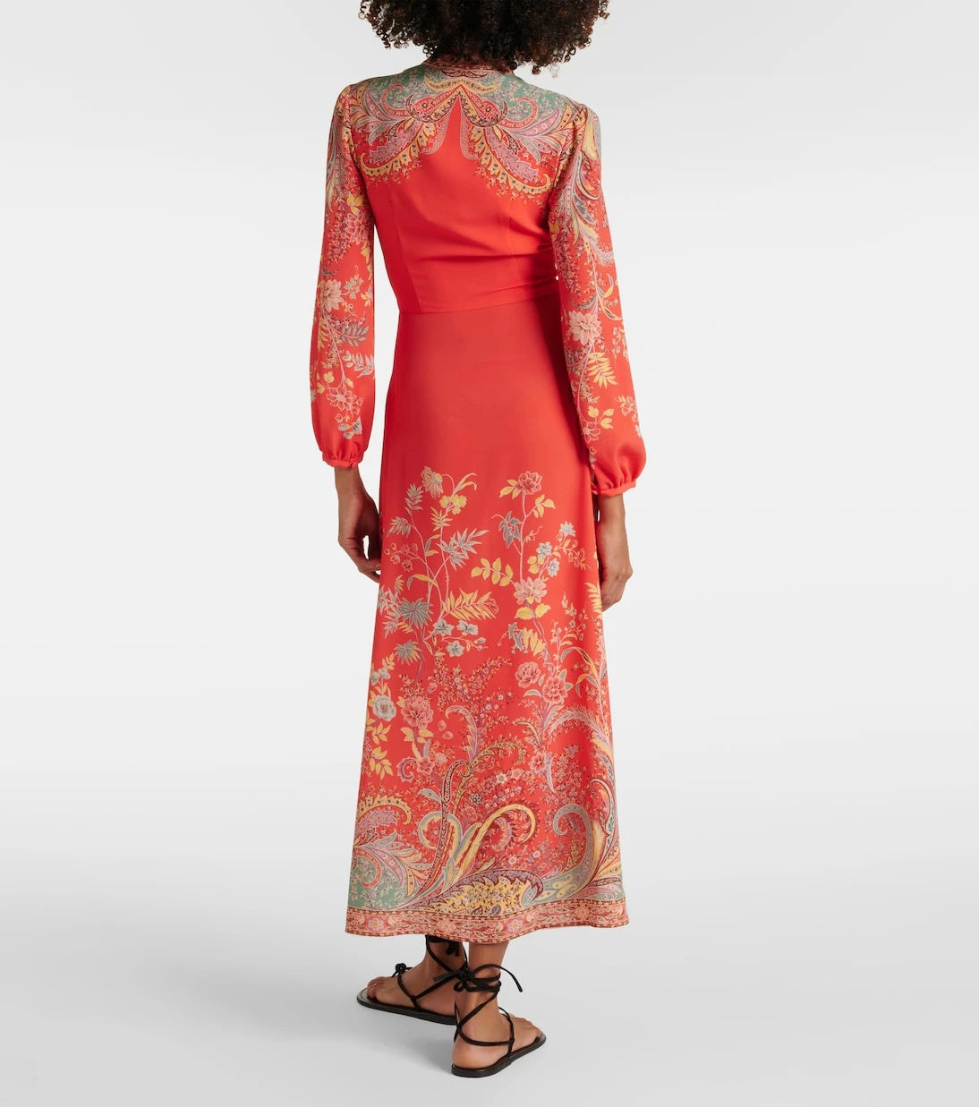 Etro - Printed midi dress