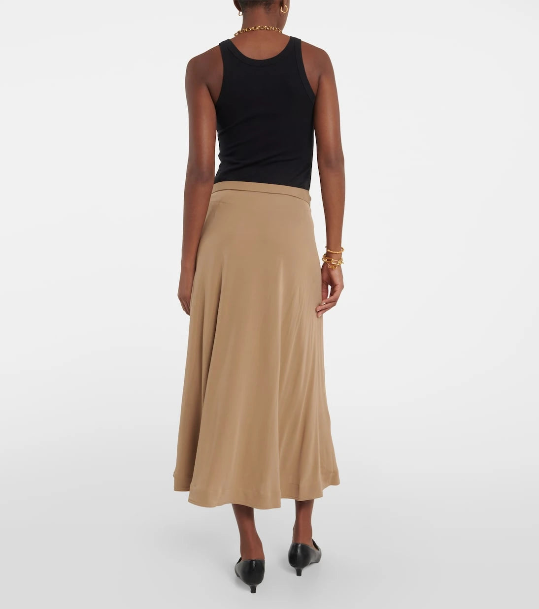 Toteme - Jersey wrap skirt