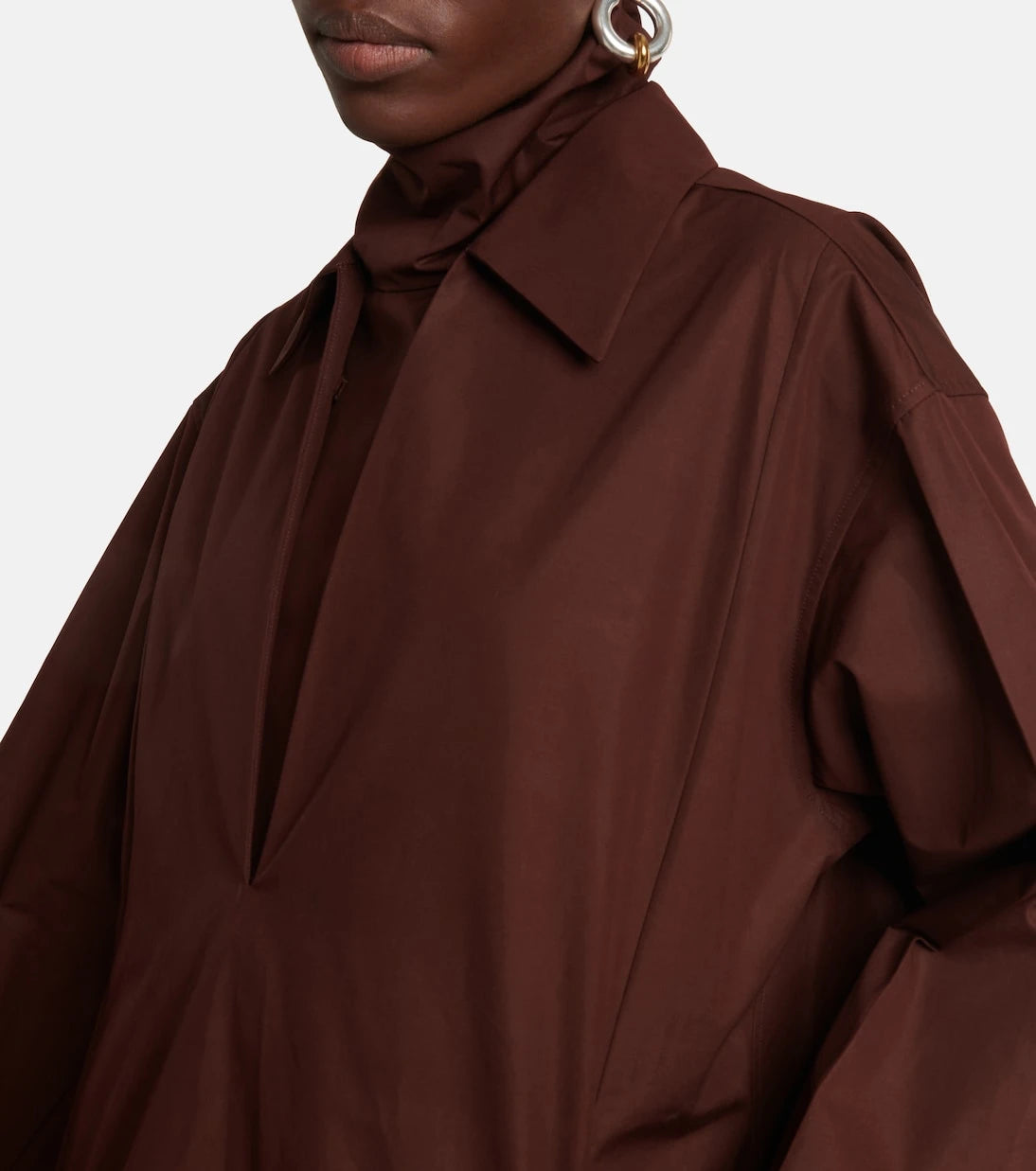 Jil Sander - Layered cotton minidress