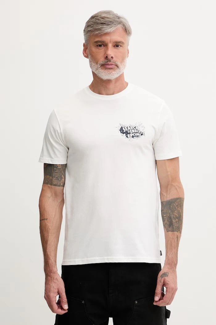 Rip Curl erkek pamuklu KEEP ON TRUCKING tişört