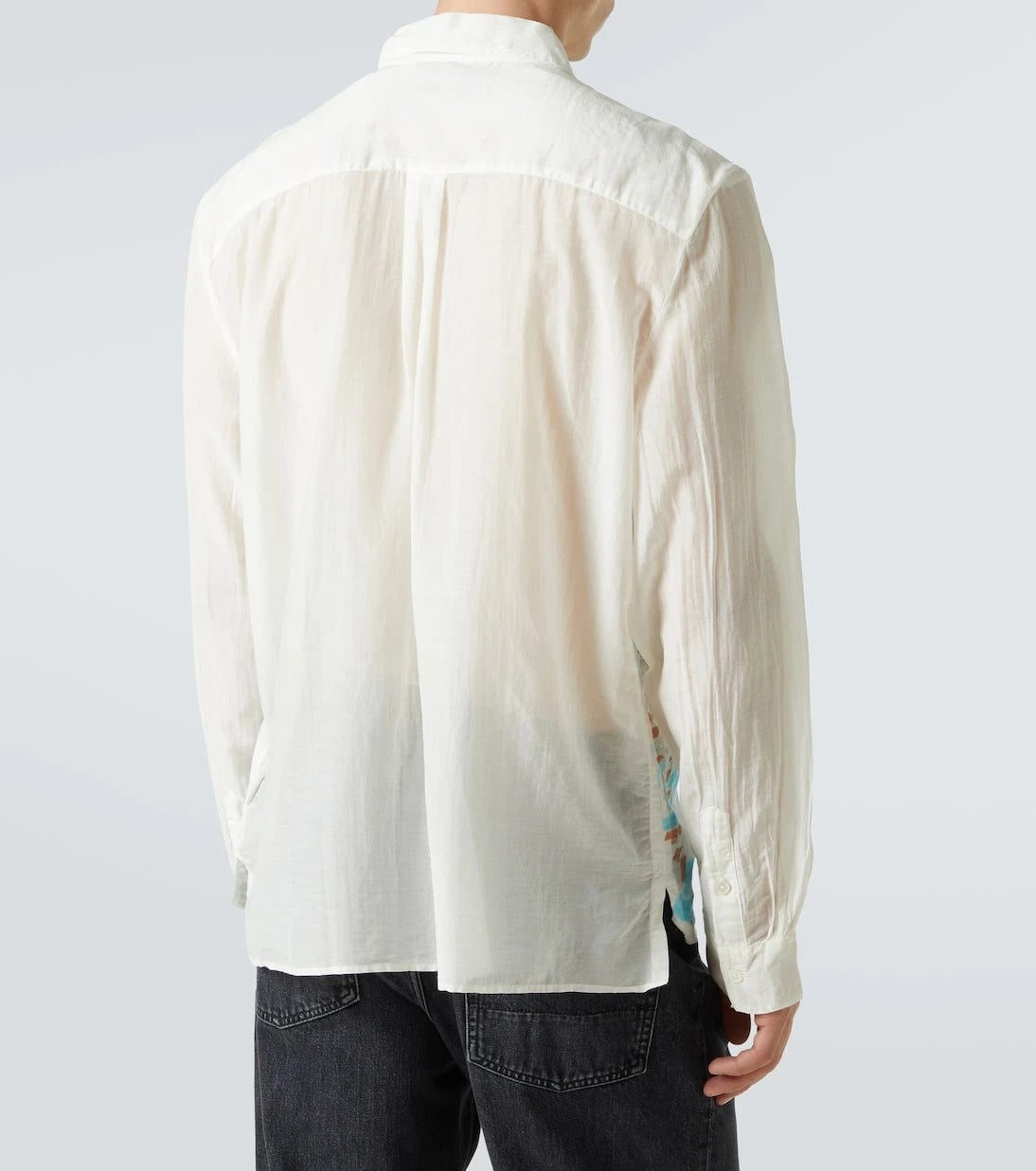 Our Legacy - Adorn printed cotton and silk shirt