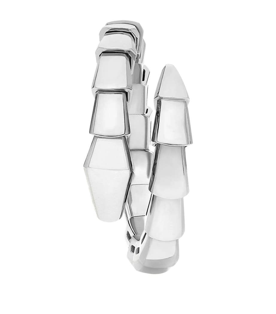 White Gold Serpenti Viper Ring