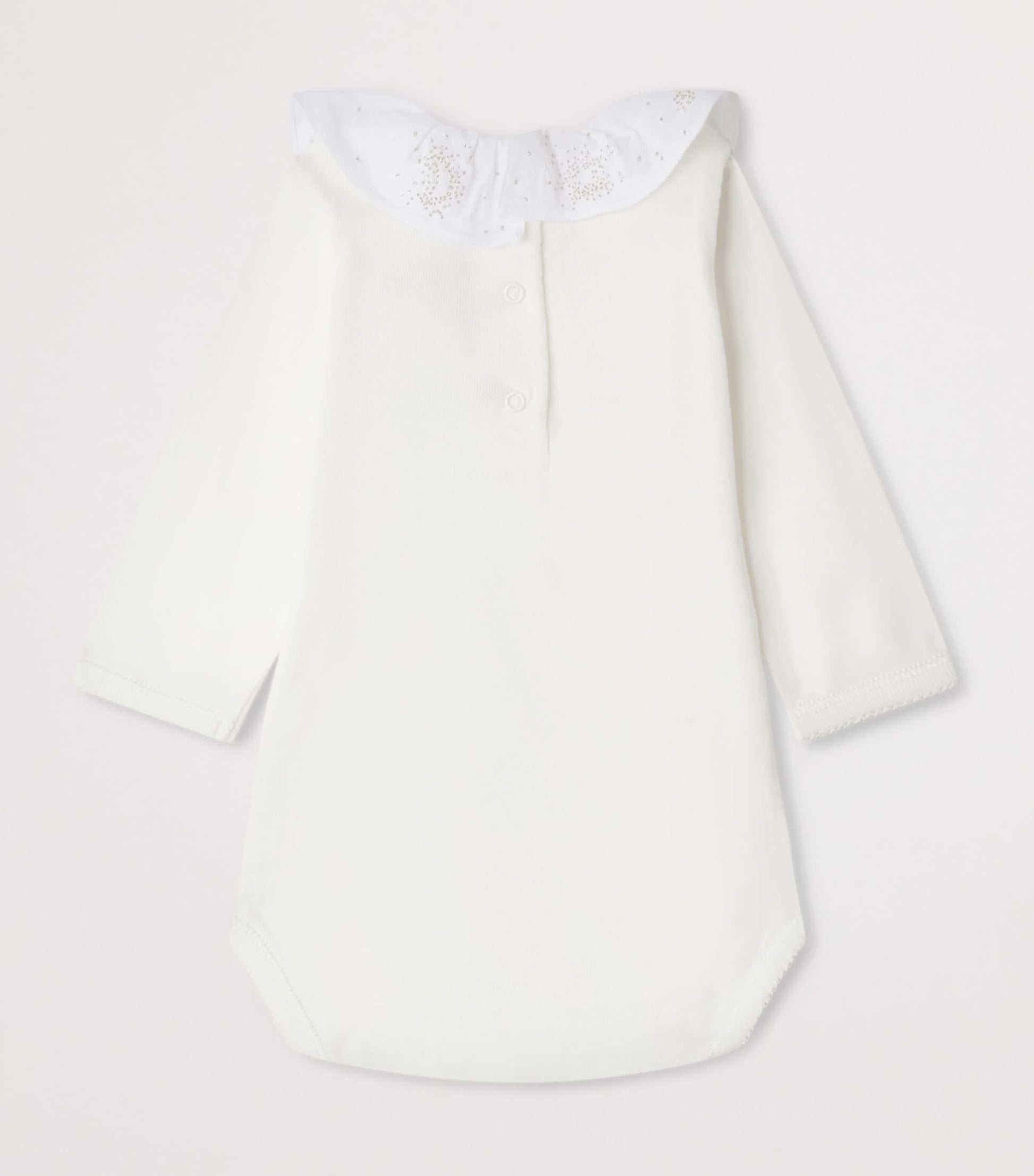 Organic Cotton Embroidered June Bodysuit (1-24 Months)