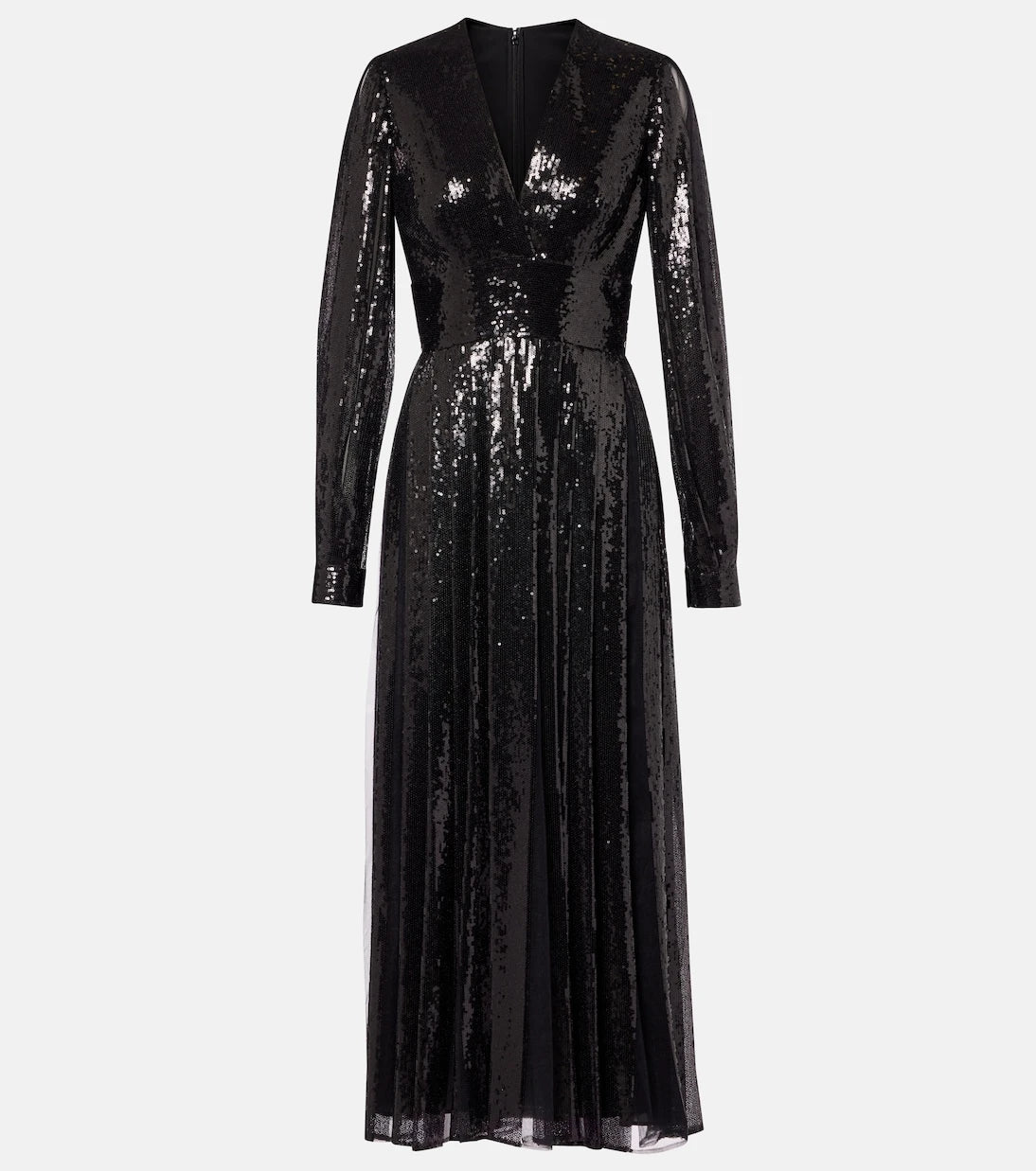 Elie Saab - Sequined tulle maxi dress
