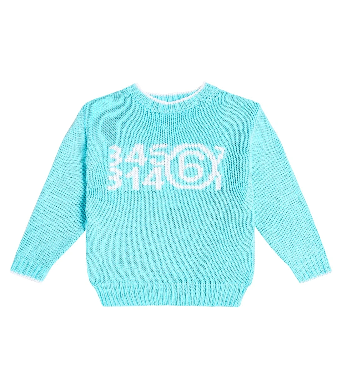 MM6 Maison Margiela Kids - Logo cotton-blend sweater