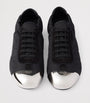 Black Suede-Re-Nylon-Metal Collapse Sneakers