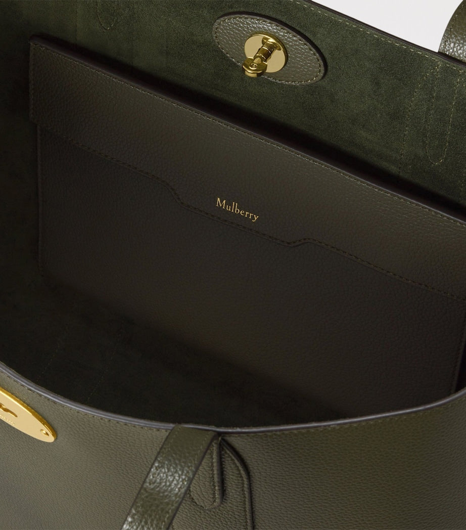 Mulberry GREEN Small Leather Bayswater Tote Bag