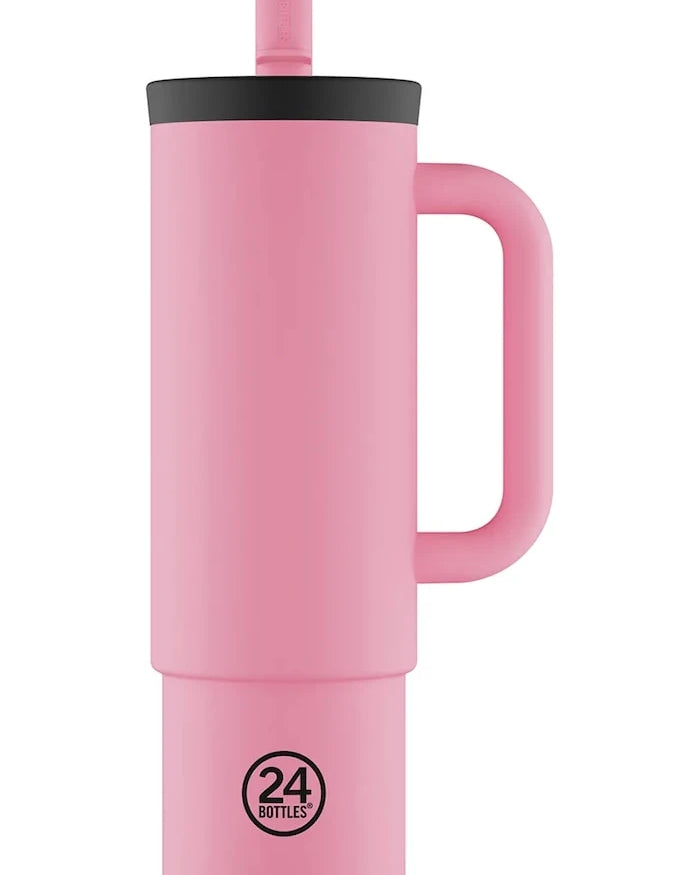 Термочаша 24bottles Straw 800ml Flamingo