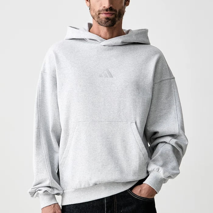 adidas erkek pamuklu kapüşonlu sweatshirt