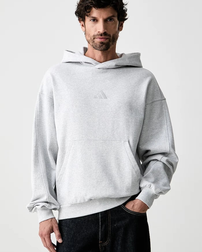 adidas erkek pamuklu kapüşonlu sweatshirt