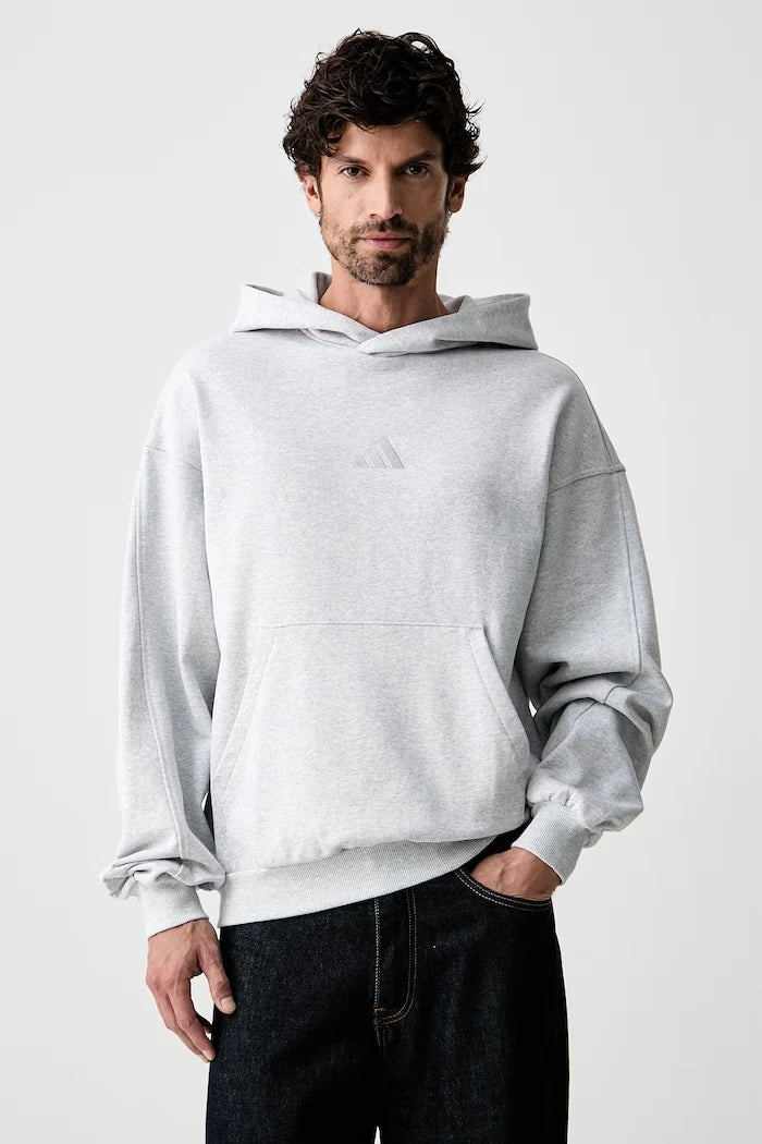 adidas erkek pamuklu kapüşonlu sweatshirt
