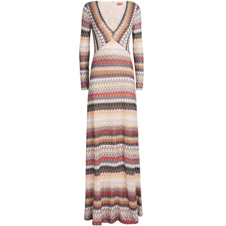 Missoni Multi Lamé Maxi Dress