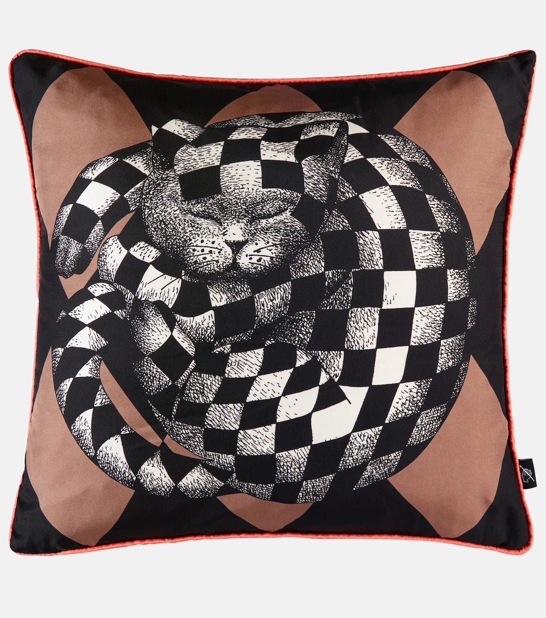 Fornasetti - وسادة حرير High Fidelity