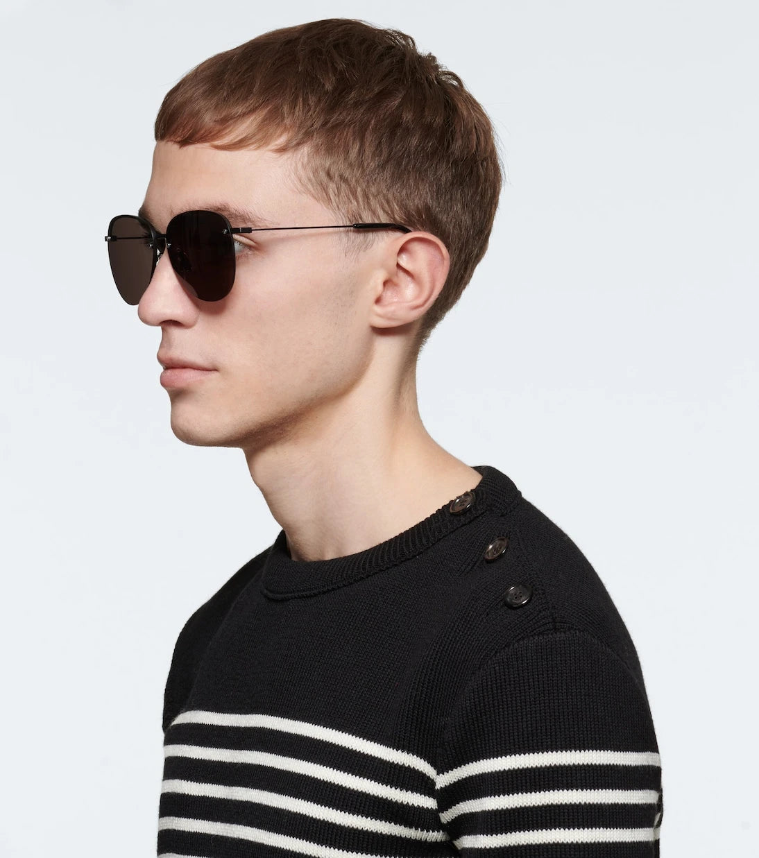 Saint Laurent - Round-frame sunglasses