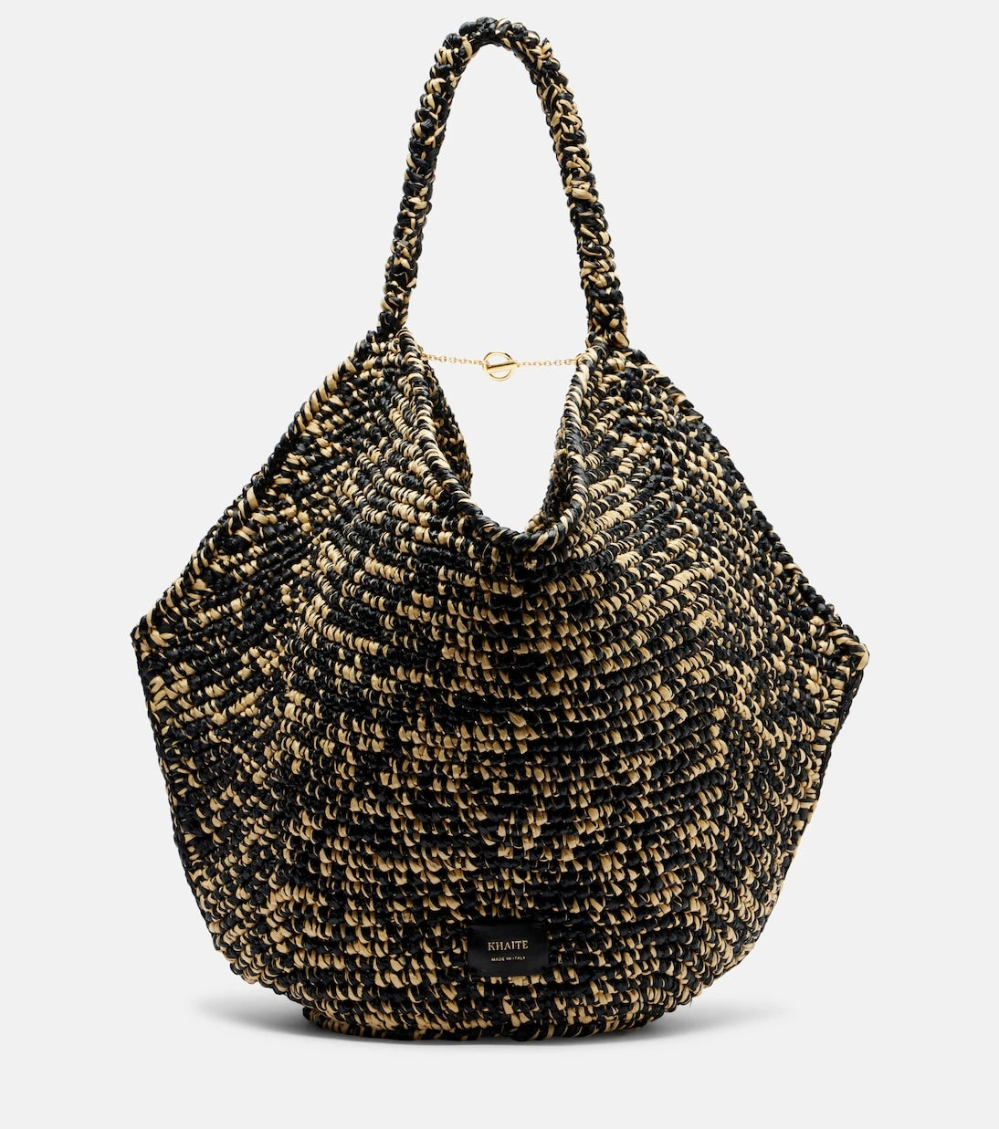 Khaite - Lotus Medium raffia tote bag