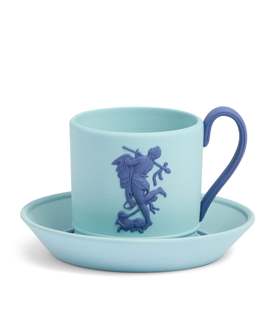 Jasper Bacchus Teacup and Saucer