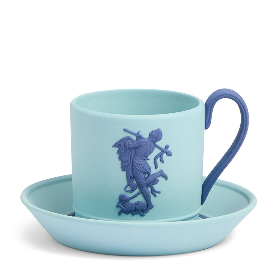 Jasper Bacchus Teacup and Saucer