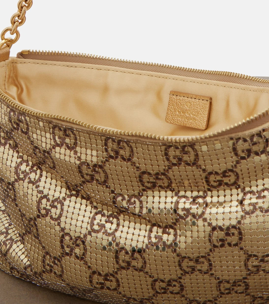Gucci - GG mesh shoulder bag
