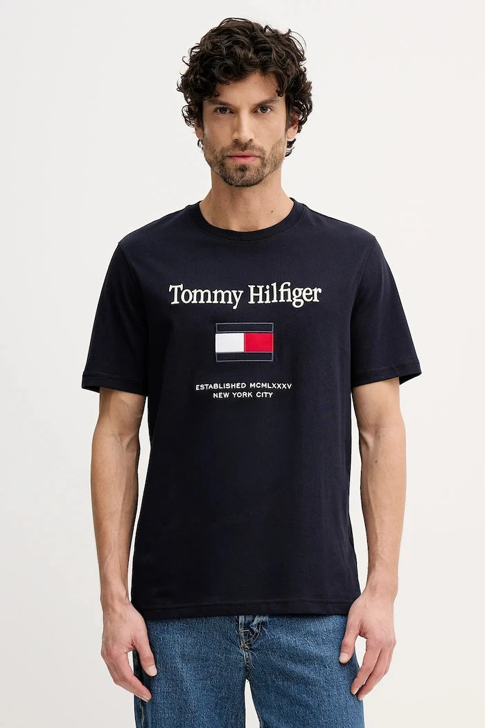 Pamuklu Tişört Tommy Hilfiger