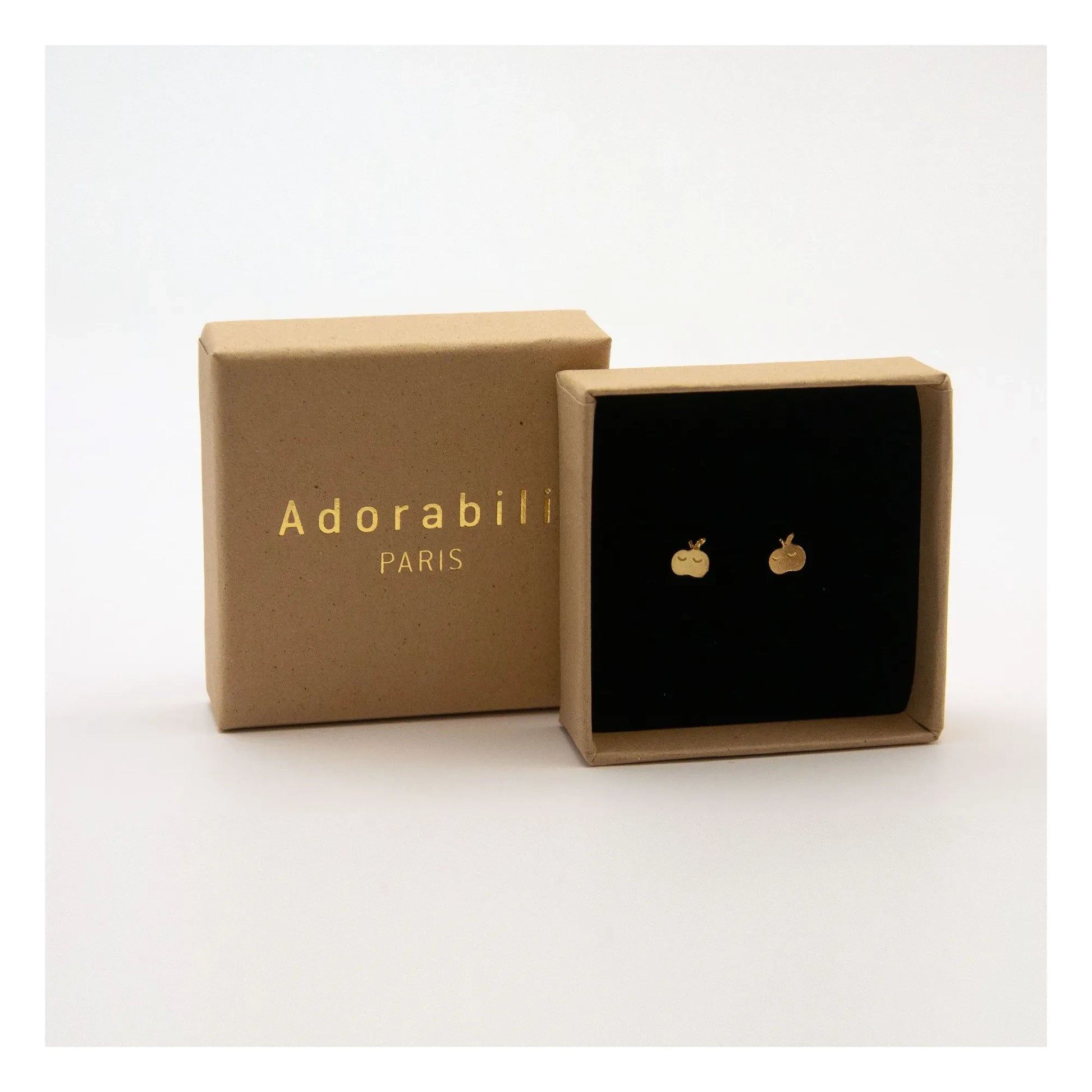 Adorabili - Apple Earrings | Gold