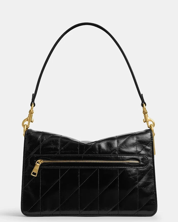 Кожена чанта Coach Tabby Chain Shoulder Bag With Quilting