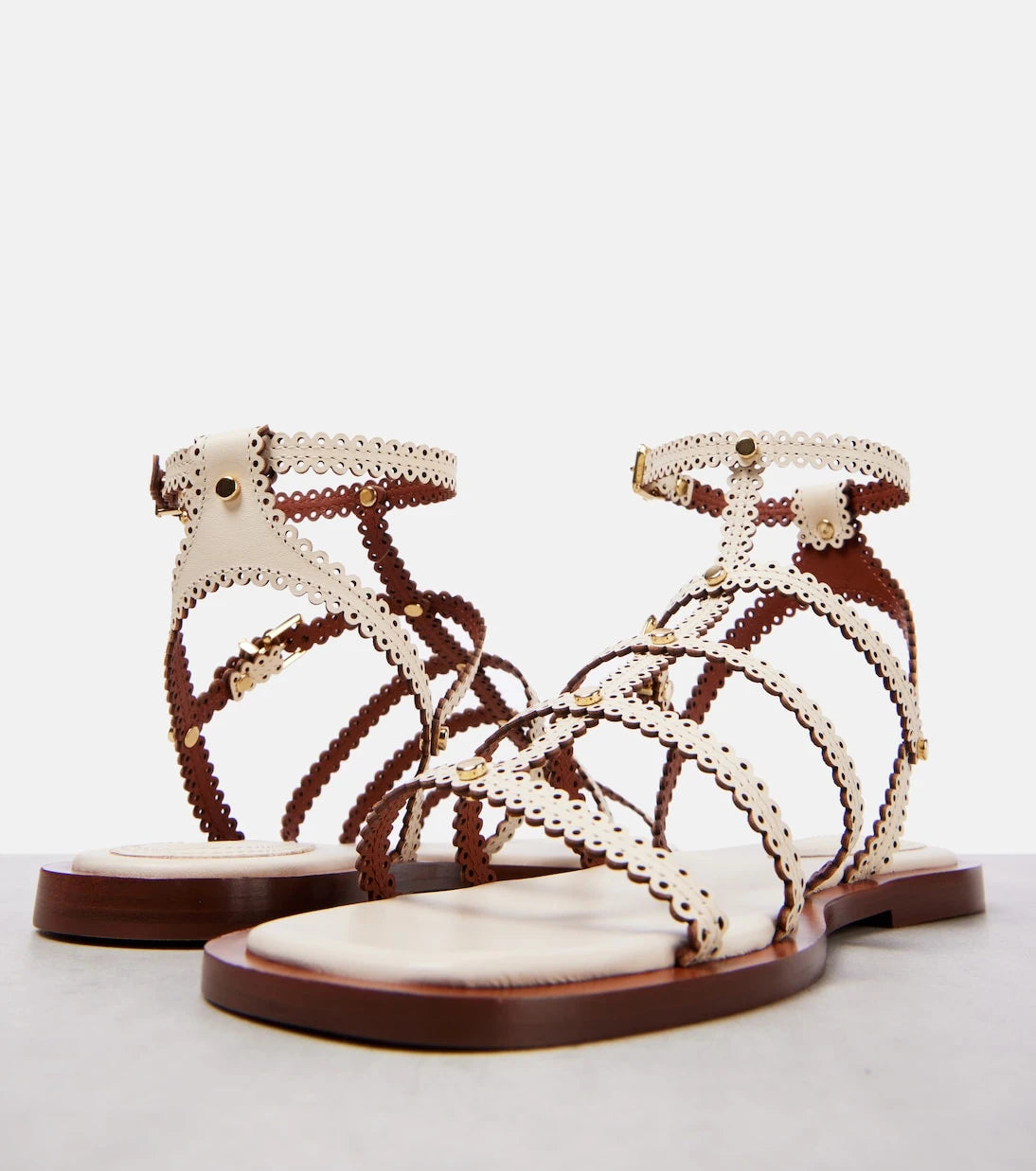 Zimmermann - Goldie leather sandals
