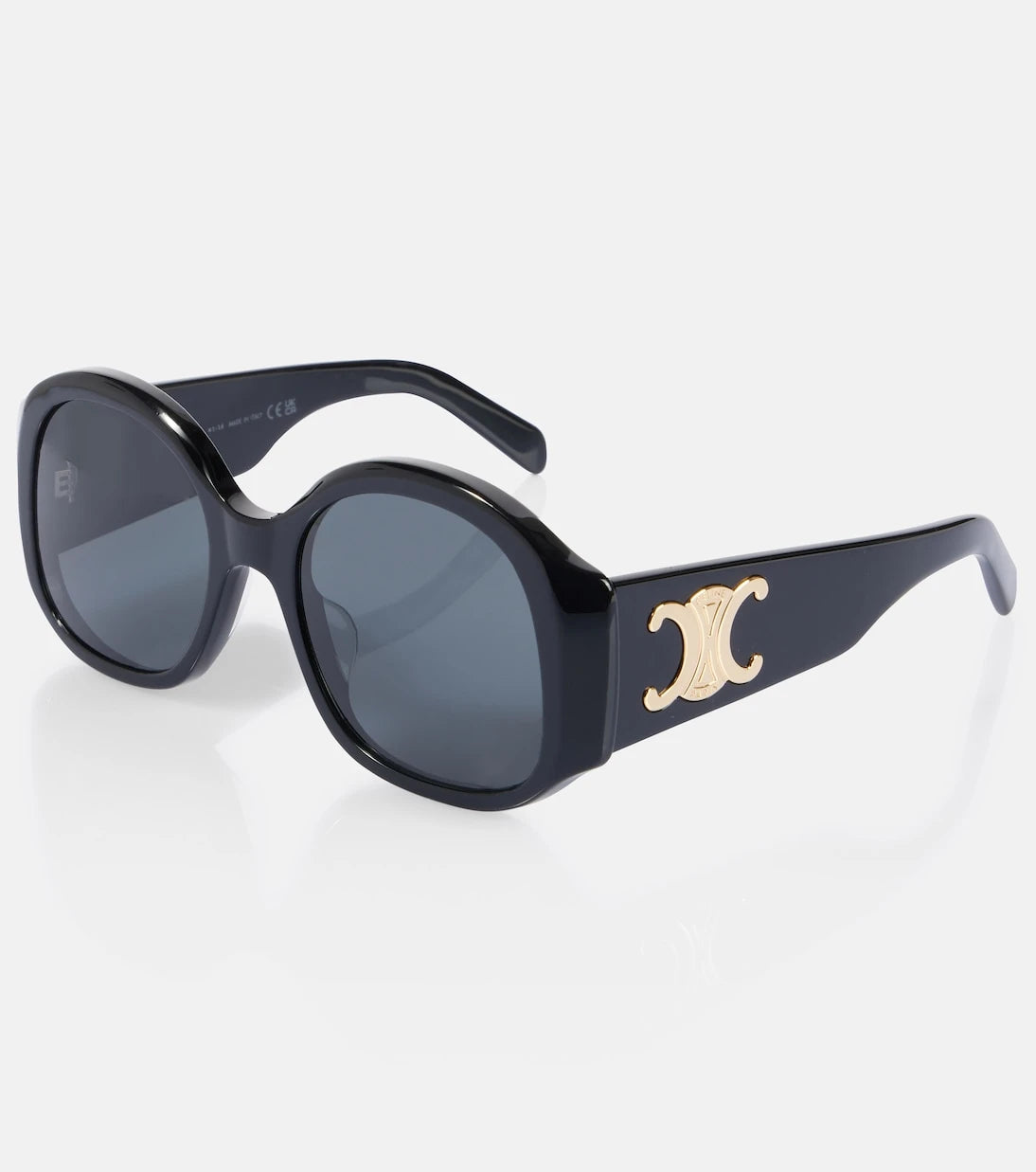 Celine Eyewear - نظارة شمسية Maxi Triomphe مستديرة