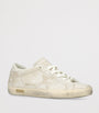 Beige Leather Super-Star Sneakers