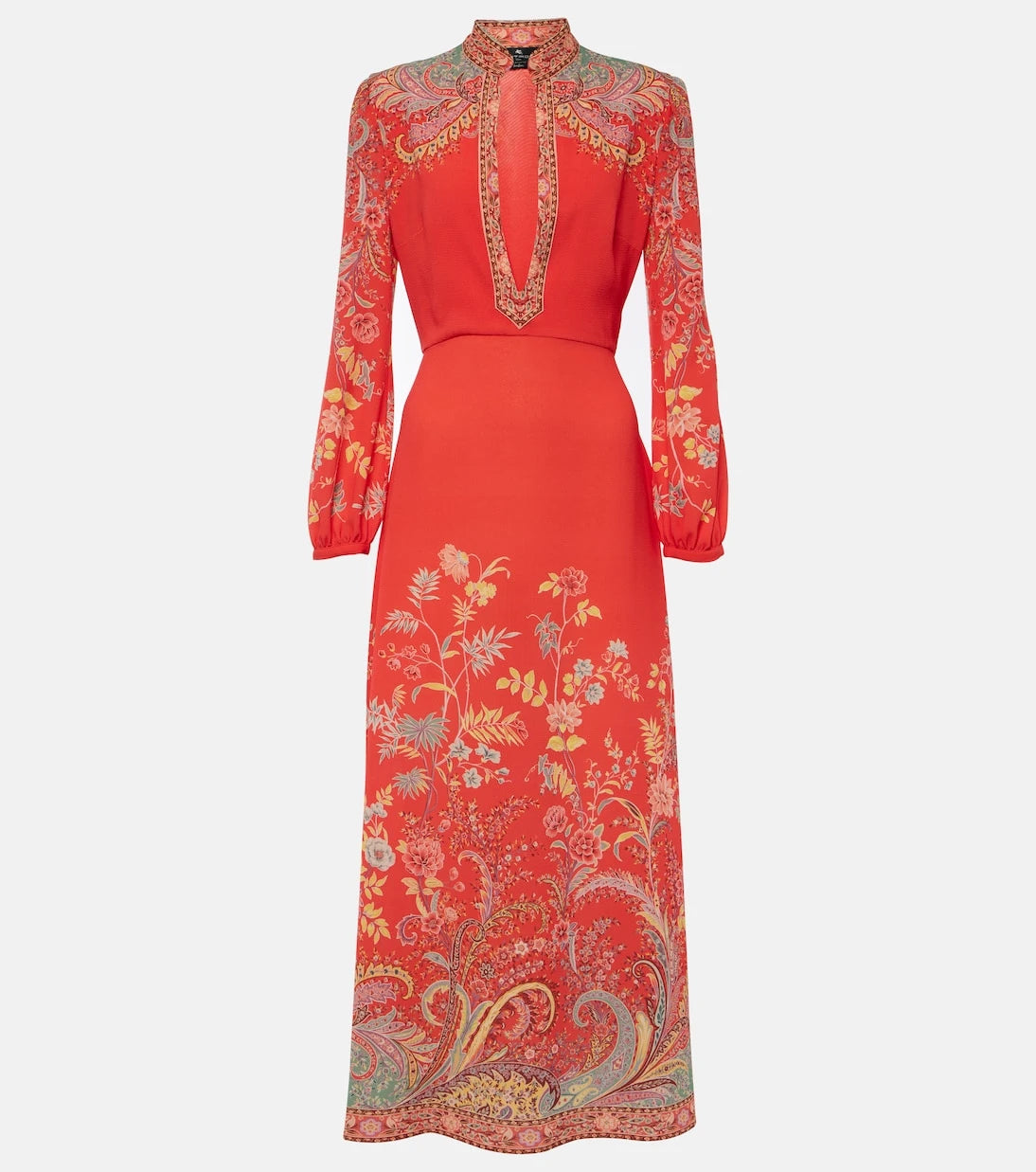Etro - Printed midi dress
