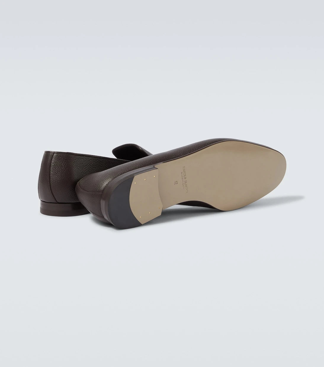 Manolo Blahnik - Leather loafers