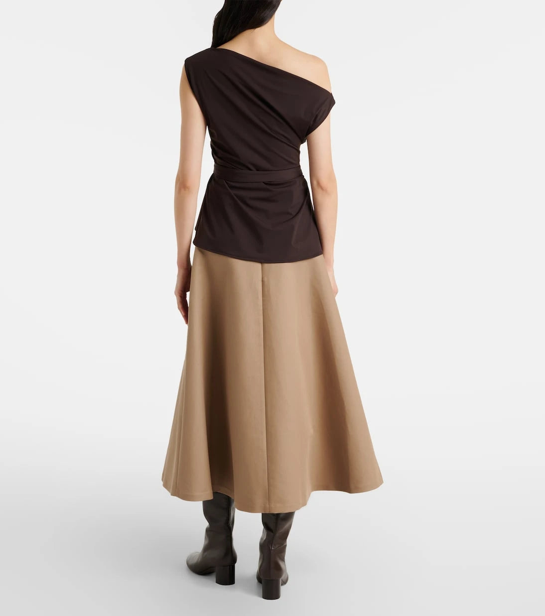 Róhe - Cotton midi skirt