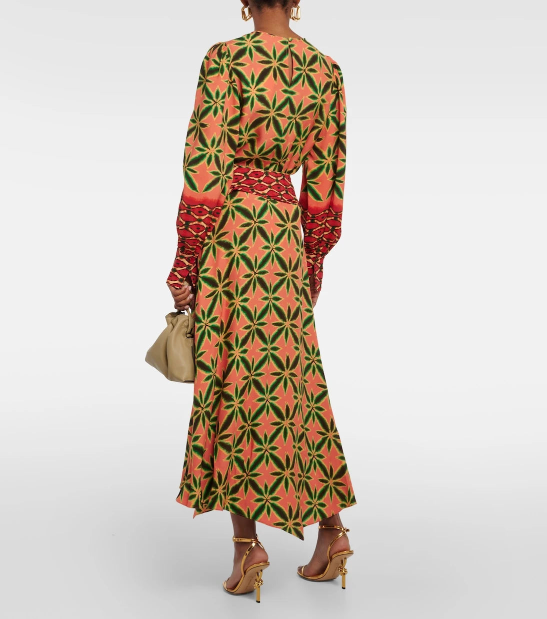 Ulla Johnson - Violette ruffled crepe midi skirt