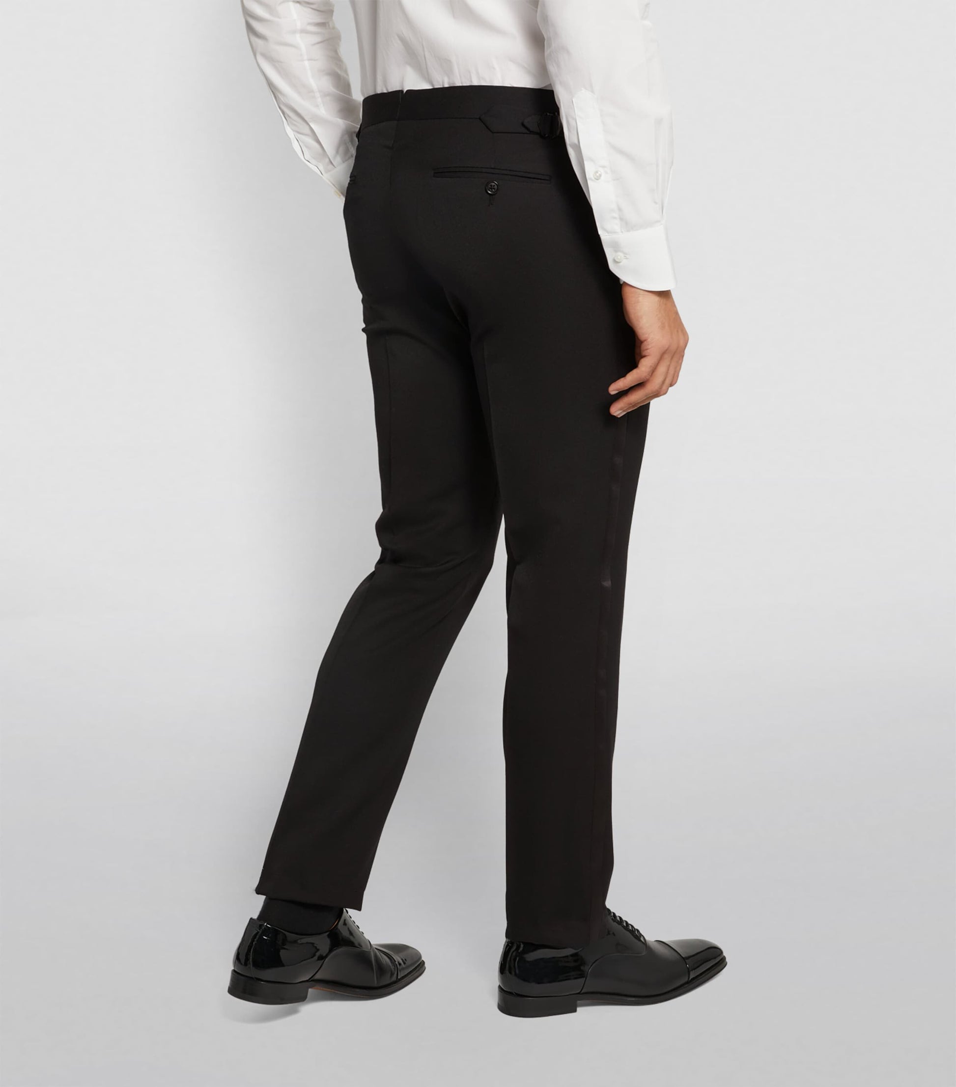 Wool Tuxedo Trousers