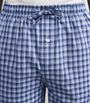 Cotton Check Pyjama Bottoms