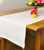 Dea Linen Embroidered Liri Table Runner (50cm x 210cm)
