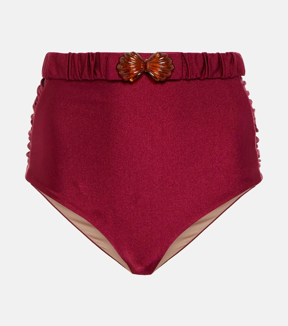 Johanna Ortiz - High-rise belted bikini bottoms