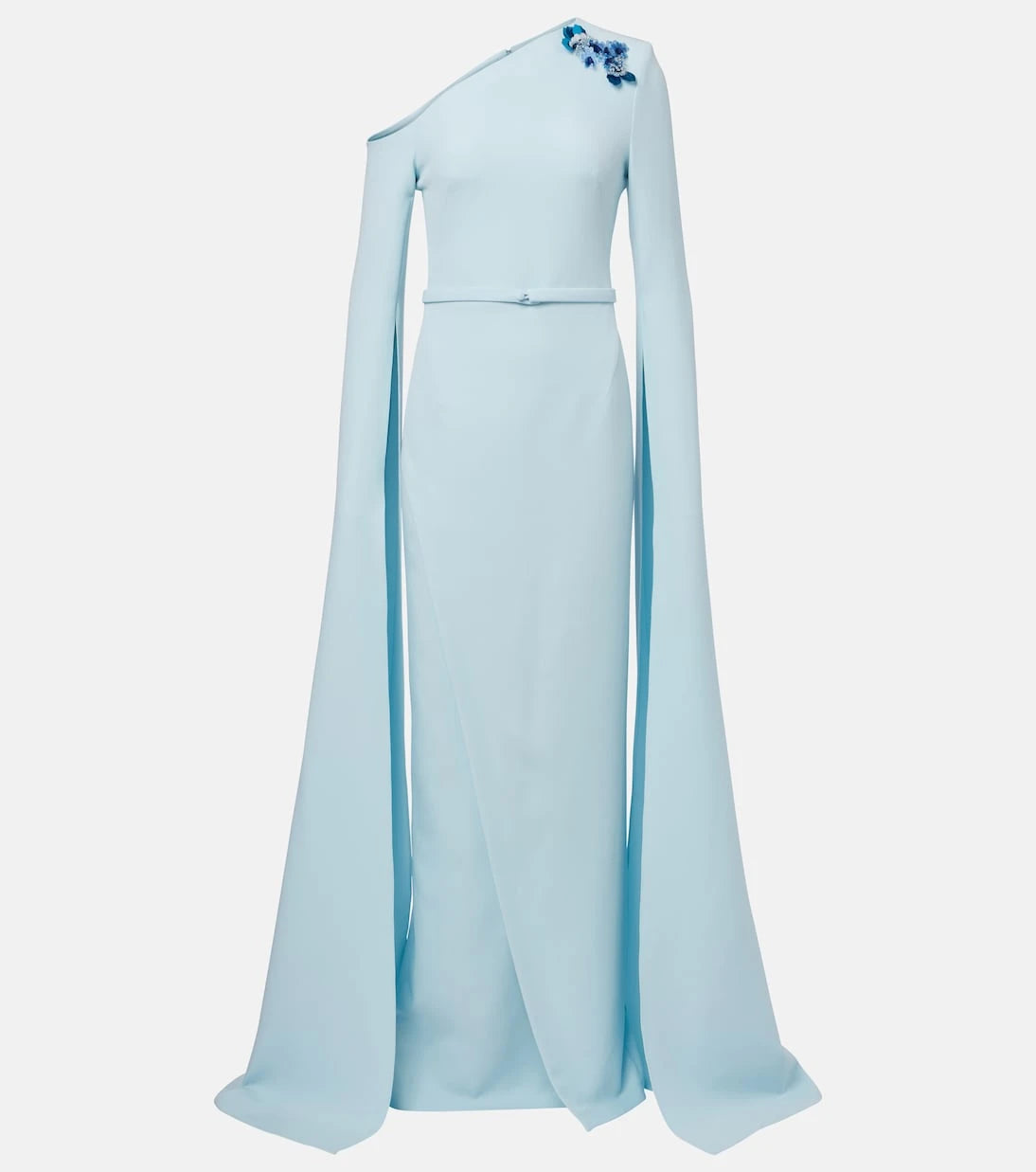 Safiyaa - Rinna embellished crêpe gown